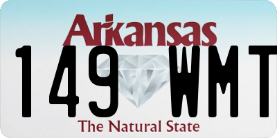 AR license plate 149WMT