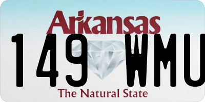 AR license plate 149WMU
