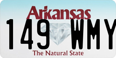 AR license plate 149WMY