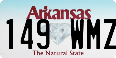 AR license plate 149WMZ