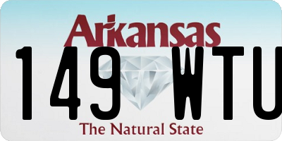 AR license plate 149WTU