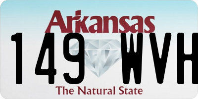 AR license plate 149WVH
