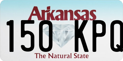 AR license plate 150KPQ