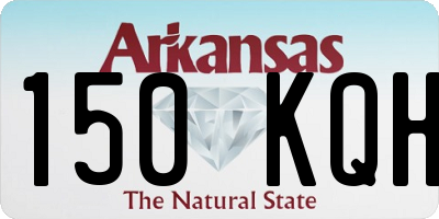 AR license plate 150KQH