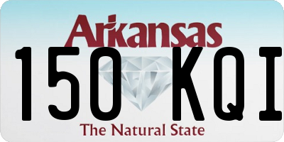 AR license plate 150KQI
