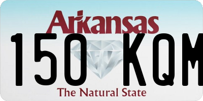 AR license plate 150KQM