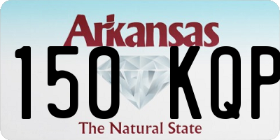 AR license plate 150KQP