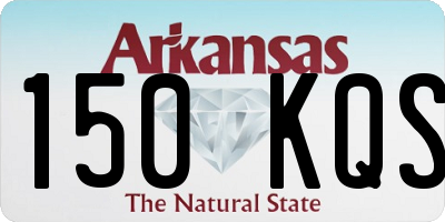 AR license plate 150KQS