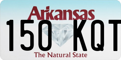 AR license plate 150KQT