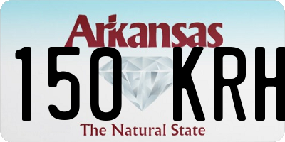 AR license plate 150KRH