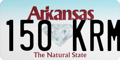 AR license plate 150KRM