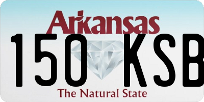 AR license plate 150KSB
