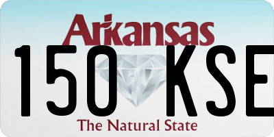 AR license plate 150KSE
