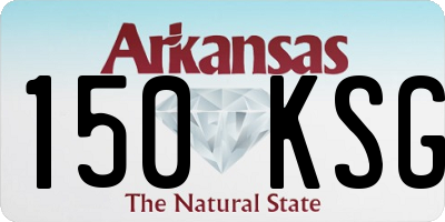 AR license plate 150KSG