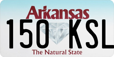 AR license plate 150KSL