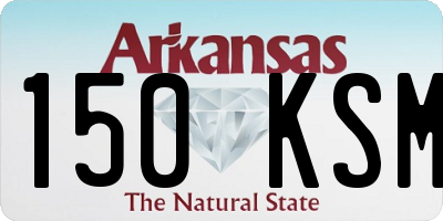 AR license plate 150KSM