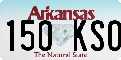 AR license plate 150KSO