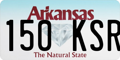 AR license plate 150KSR