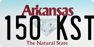 AR license plate 150KST