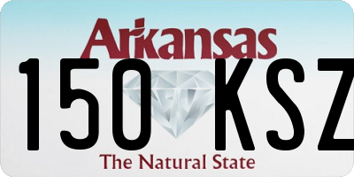 AR license plate 150KSZ