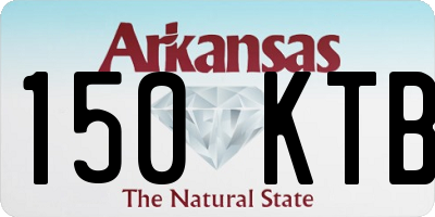 AR license plate 150KTB