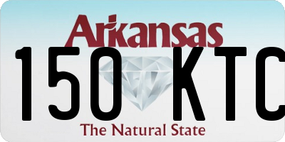 AR license plate 150KTC