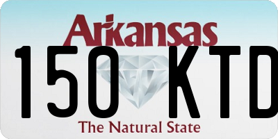 AR license plate 150KTD