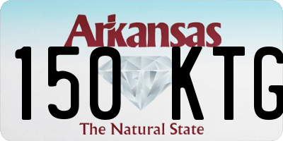 AR license plate 150KTG