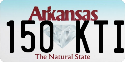 AR license plate 150KTI