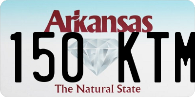 AR license plate 150KTM