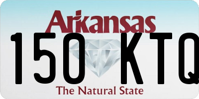 AR license plate 150KTQ