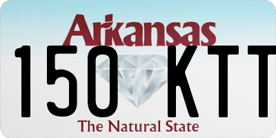 AR license plate 150KTT