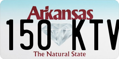 AR license plate 150KTV