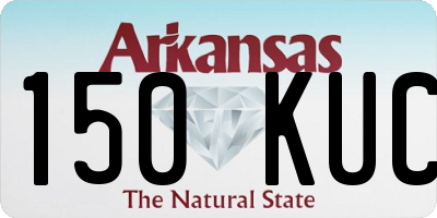 AR license plate 150KUC