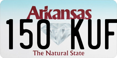 AR license plate 150KUF