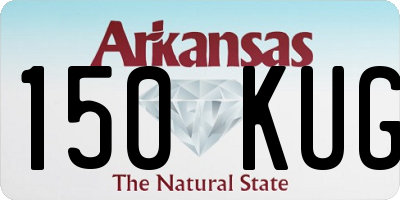 AR license plate 150KUG