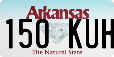 AR license plate 150KUH