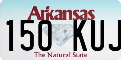 AR license plate 150KUJ