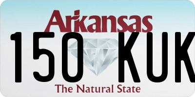 AR license plate 150KUK