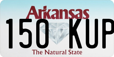 AR license plate 150KUP