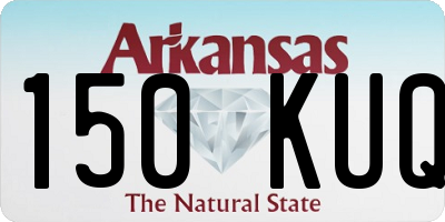 AR license plate 150KUQ