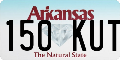 AR license plate 150KUT