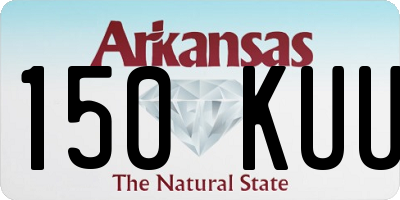 AR license plate 150KUU