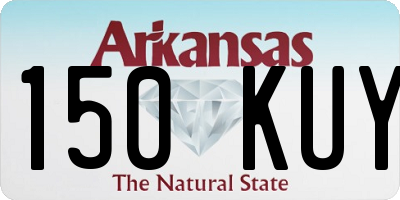 AR license plate 150KUY