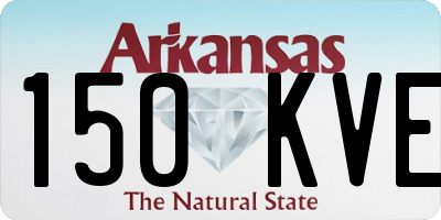 AR license plate 150KVE