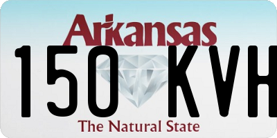 AR license plate 150KVH
