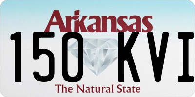 AR license plate 150KVI