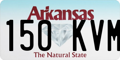 AR license plate 150KVM