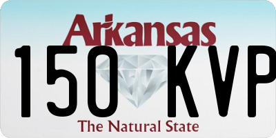 AR license plate 150KVP
