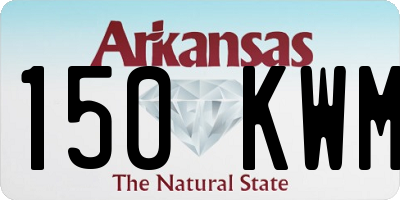 AR license plate 150KWM